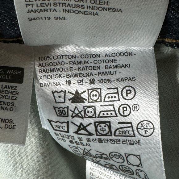 Levi Strauss‎ Men’s 511 34x34 Zippered Fly 5 Pocket Medium Distressed Wash EUC - Picture 10 of 10